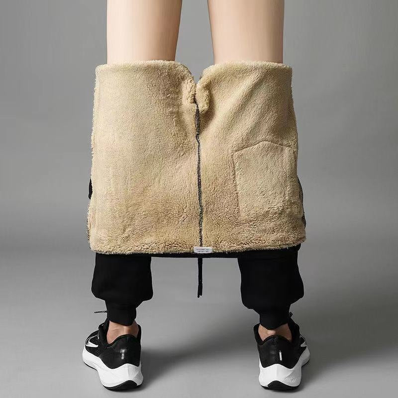 Philip | Men's Sherpa Lined Jogger Pants Thermal Winter Sweatpants