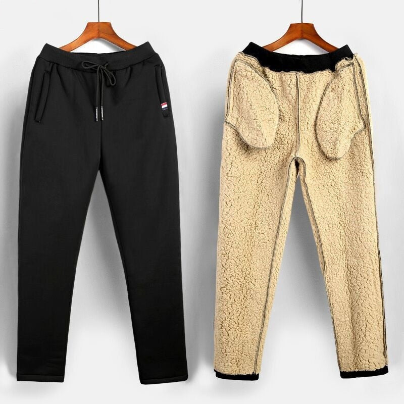 Philip | Men's Sherpa Lined Jogger Pants Thermal Winter Sweatpants