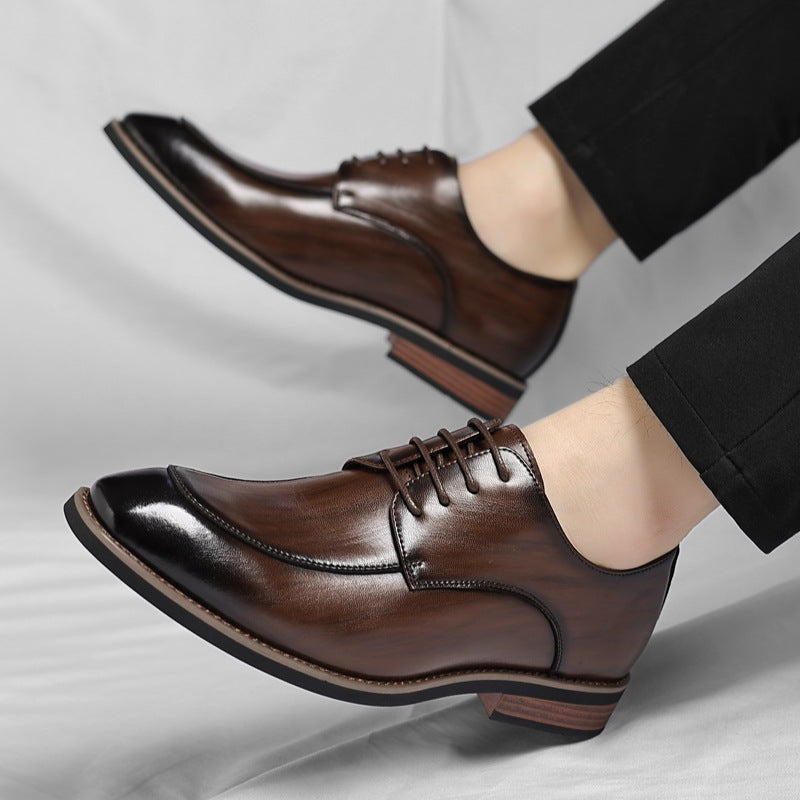 Desmond | Men's Genuine Leather Oxford Shoes Lace Up Dress