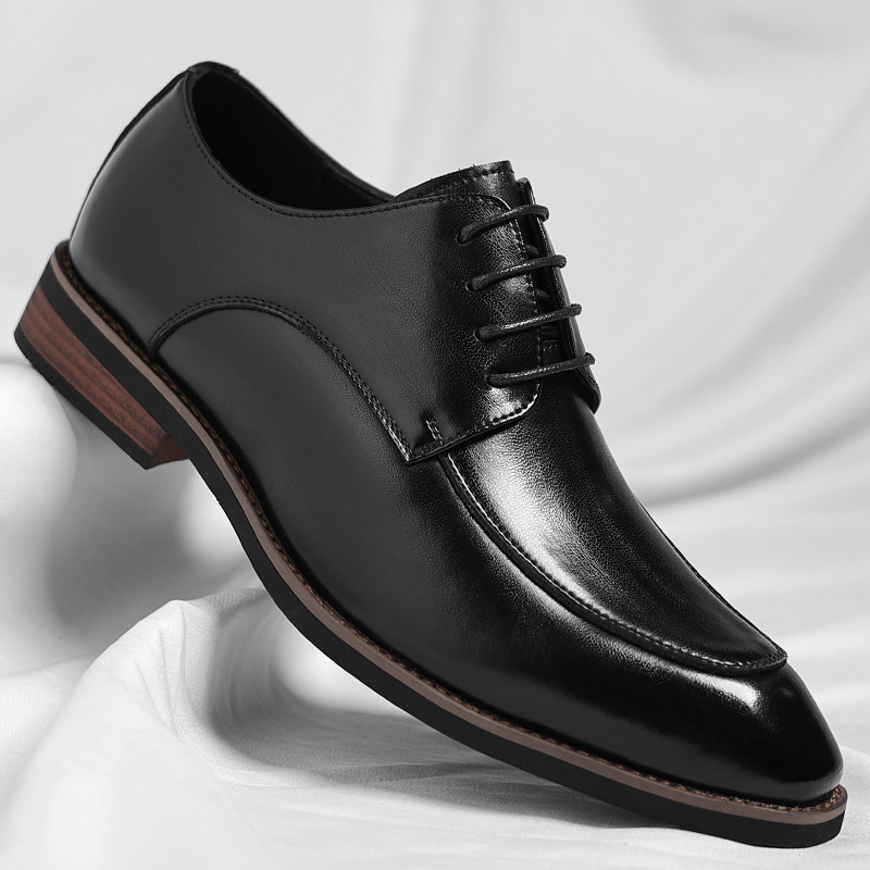 Desmond | Men's Genuine Leather Oxford Shoes Lace Up Dress