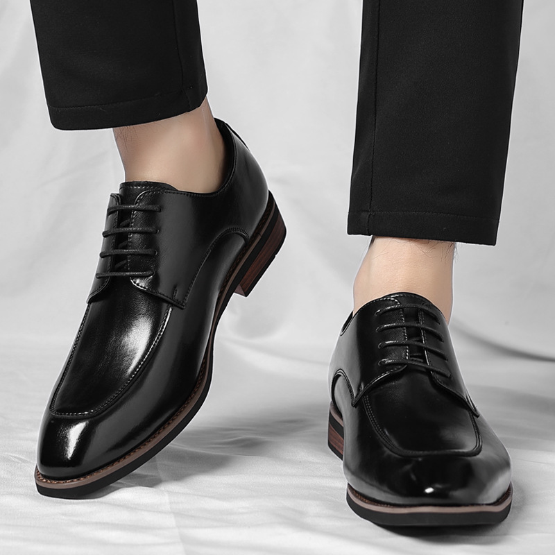 Desmond | Men's Genuine Leather Oxford Shoes Lace Up Dress