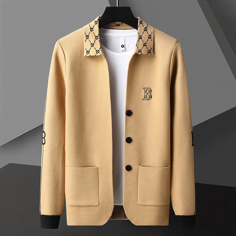 Joseph | Men's Knit Cardigan Sweater Shawl Collar Button Up