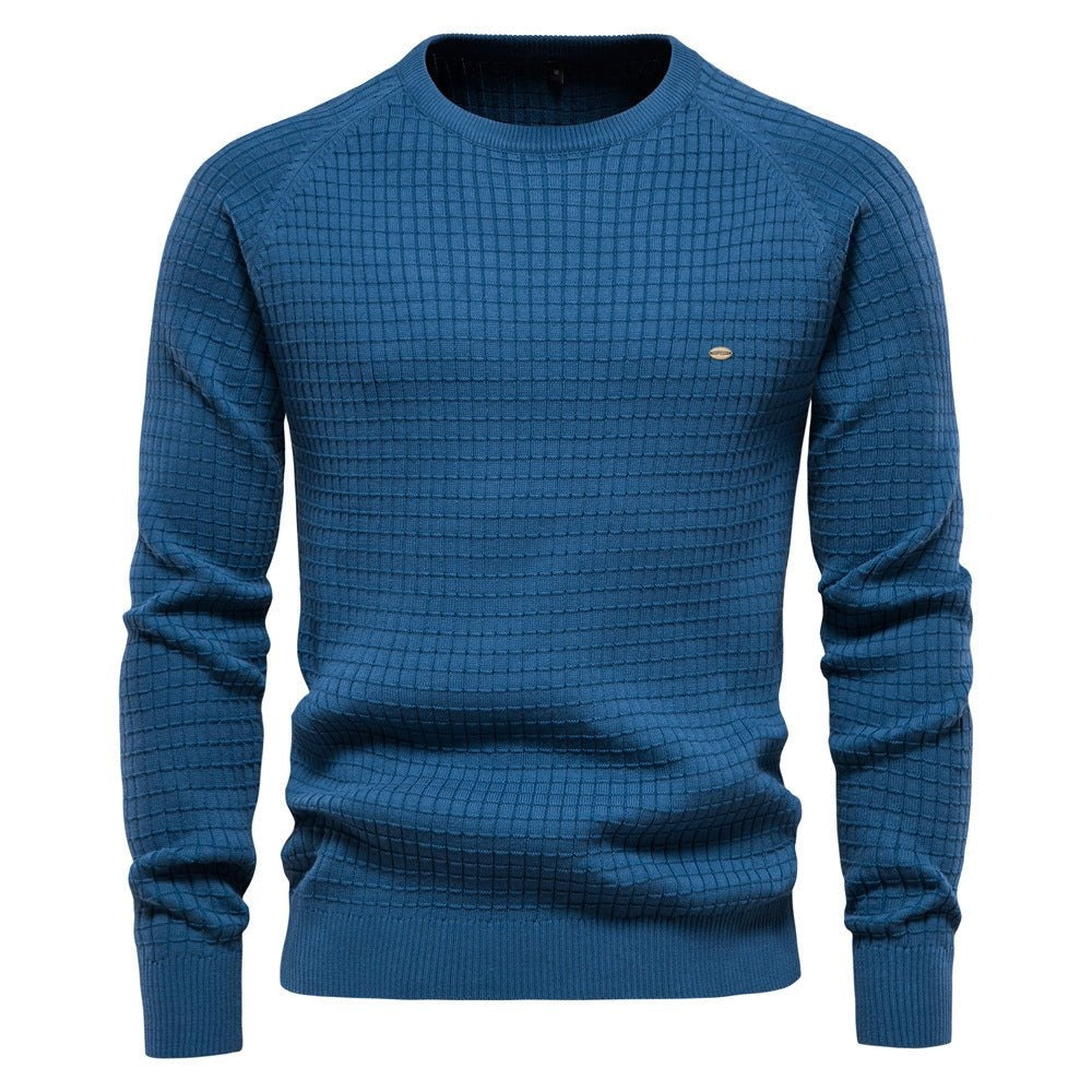 Kevin | Men's Crew Neck Sweater Knit Long Sleeve