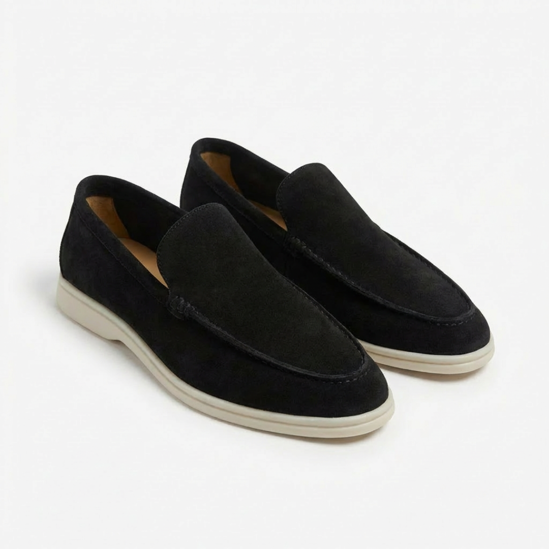 Joseph | Men's Slip On Loafers Contrast Stitching and Sole