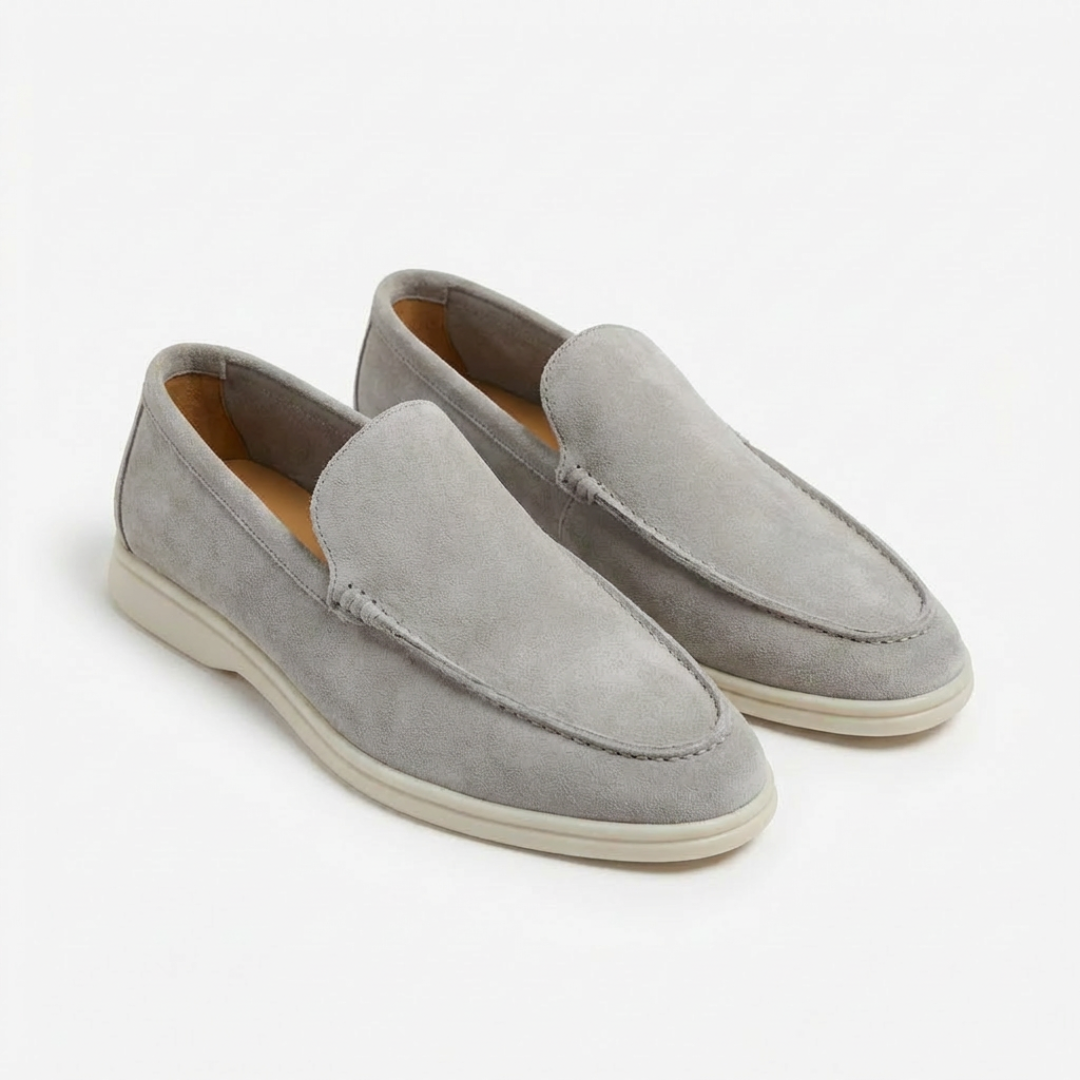 Joseph | Men's Slip On Loafers Contrast Stitching and Sole