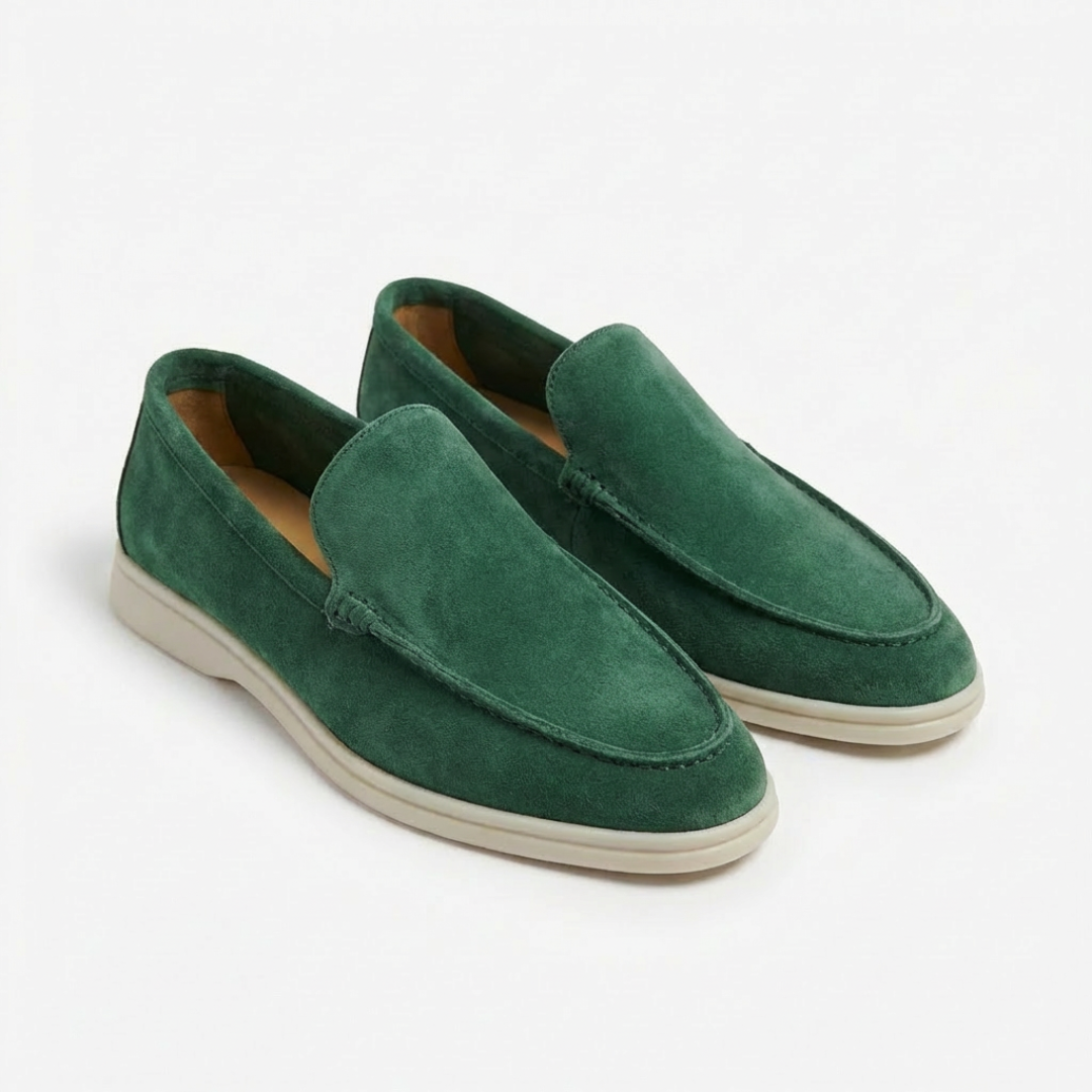 Joseph | Men's Slip On Loafers Contrast Stitching and Sole