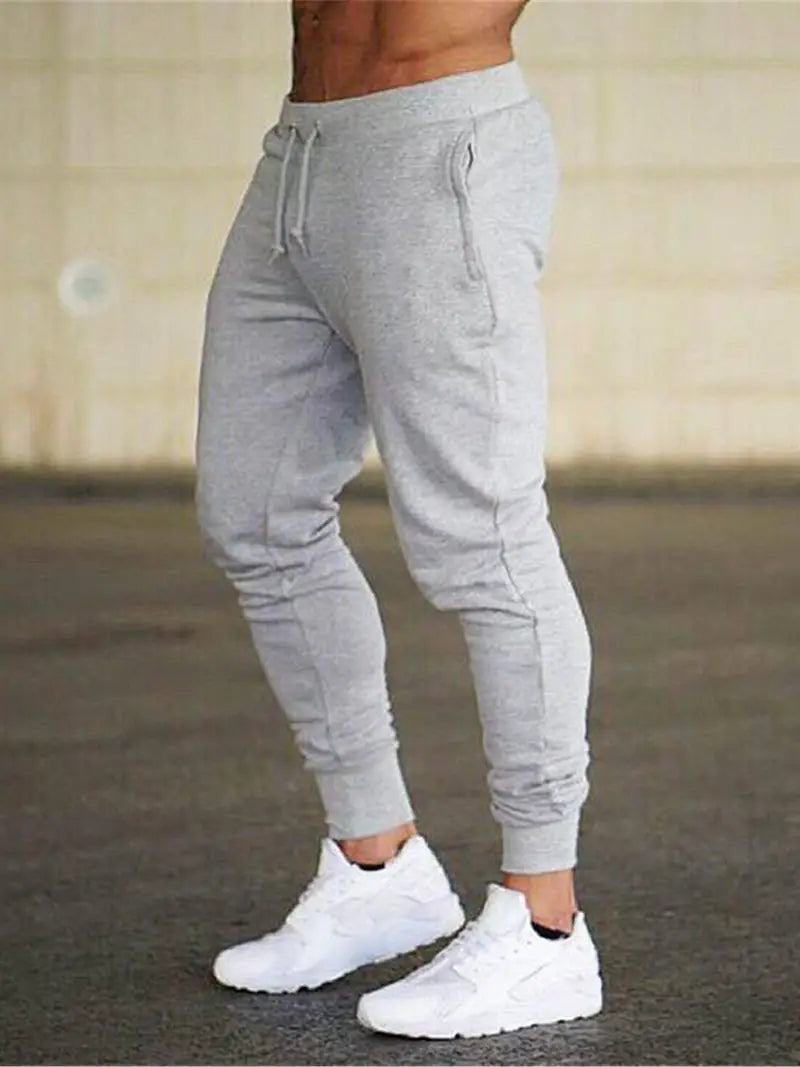 Jesse | Men's Slim Fit Sweatpants Elastic Waist Drawstring