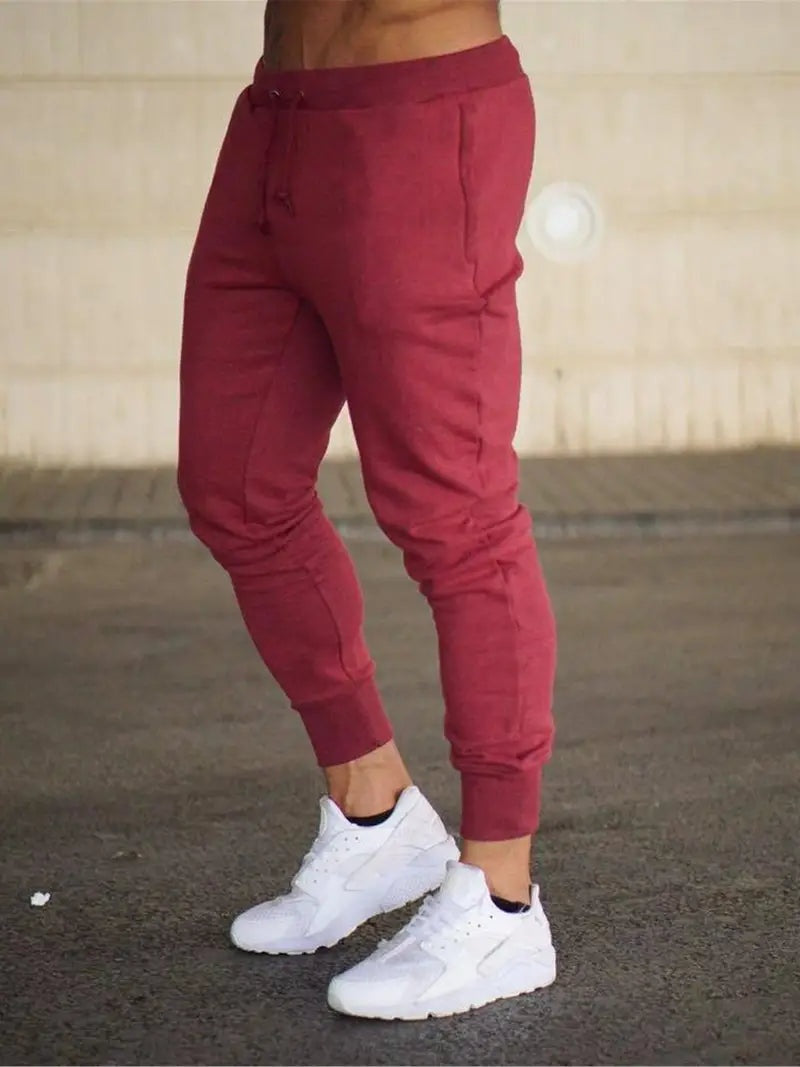 Jesse | Men's Slim Fit Sweatpants Elastic Waist Drawstring