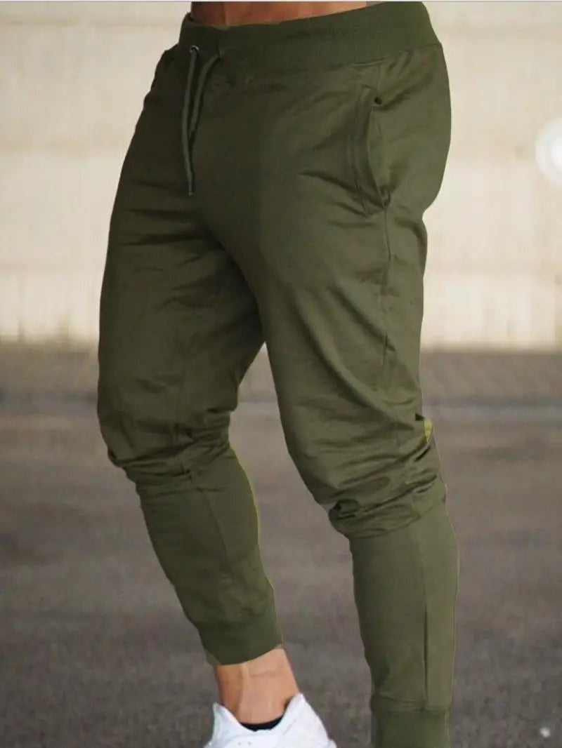 Jesse | Men's Slim Fit Sweatpants Elastic Waist Drawstring