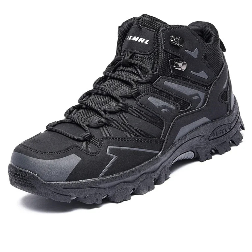 Isaiah | Men's Waterproof Hiking Boots Mid Cut Thick Sole