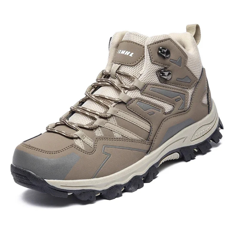 Isaiah | Men's Waterproof Hiking Boots Mid Cut Thick Sole