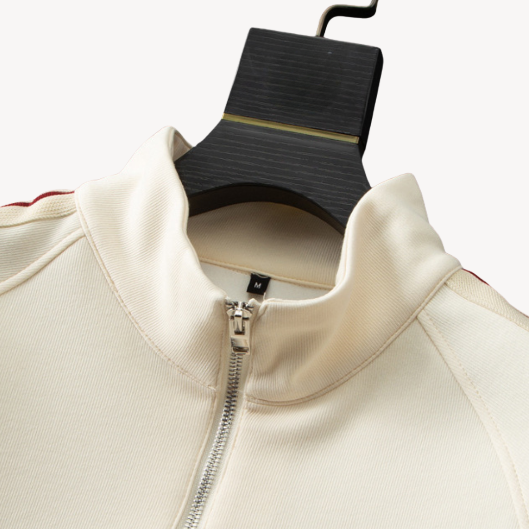 Grayson | Men's Half Zip Tracksuit Side Stripes