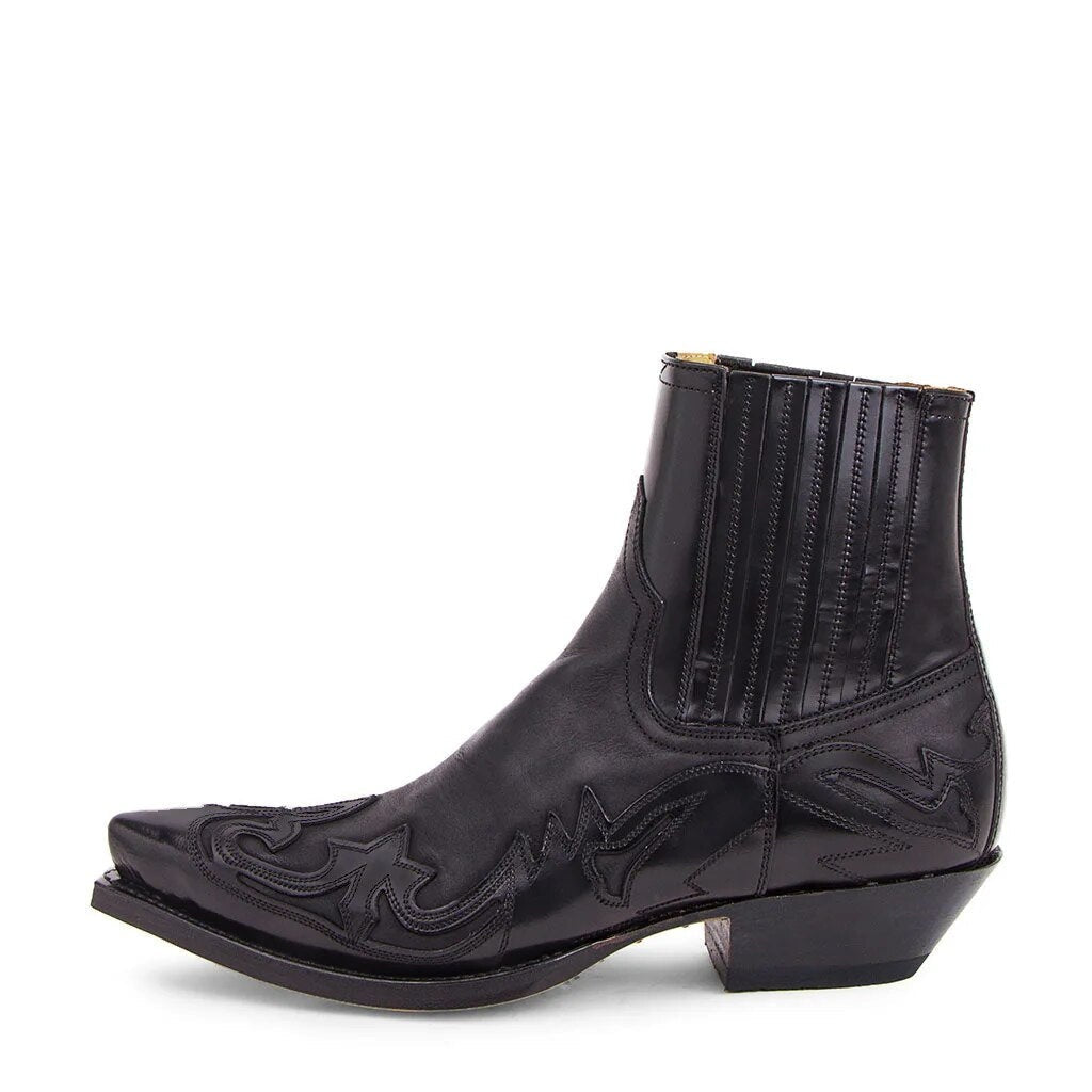 David | Men's Leather Cowboy Boots Classic Western