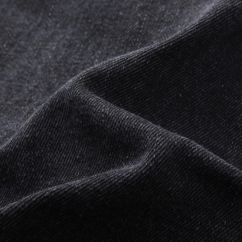 Reid | Men's Denim Jacket Blazer Style Lapel Collar