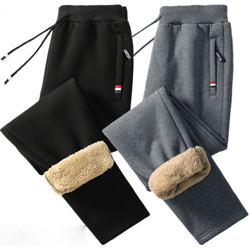 Philip | Men's Sherpa Lined Jogger Pants Thermal Winter Sweatpants