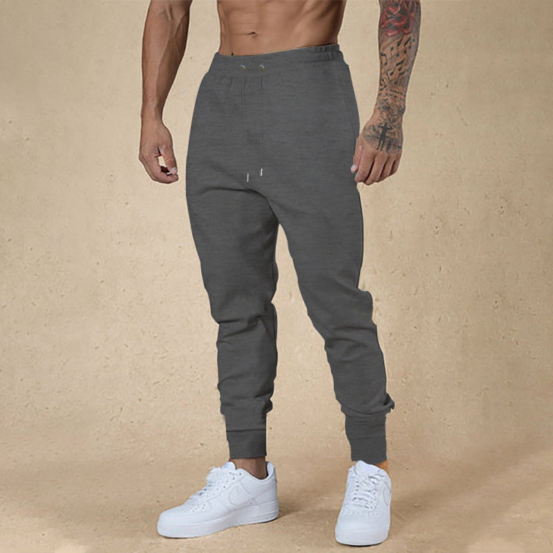 Men's Cotton Sweatpants Elastic Waist