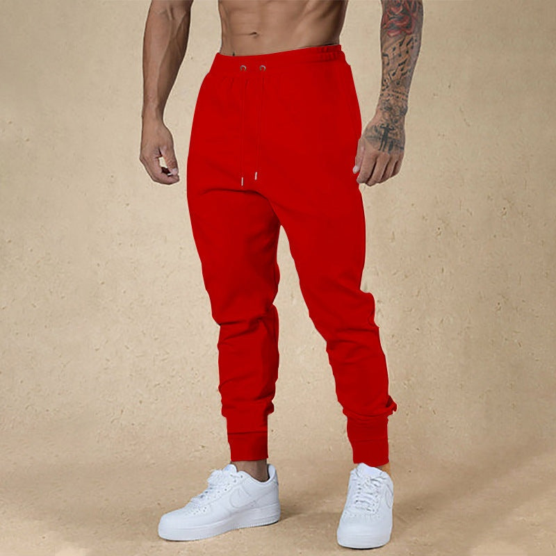 Men's Cotton Sweatpants Elastic Waist