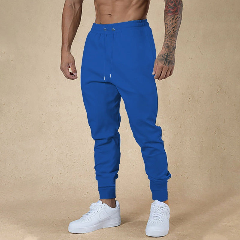 Men's Cotton Sweatpants Elastic Waist