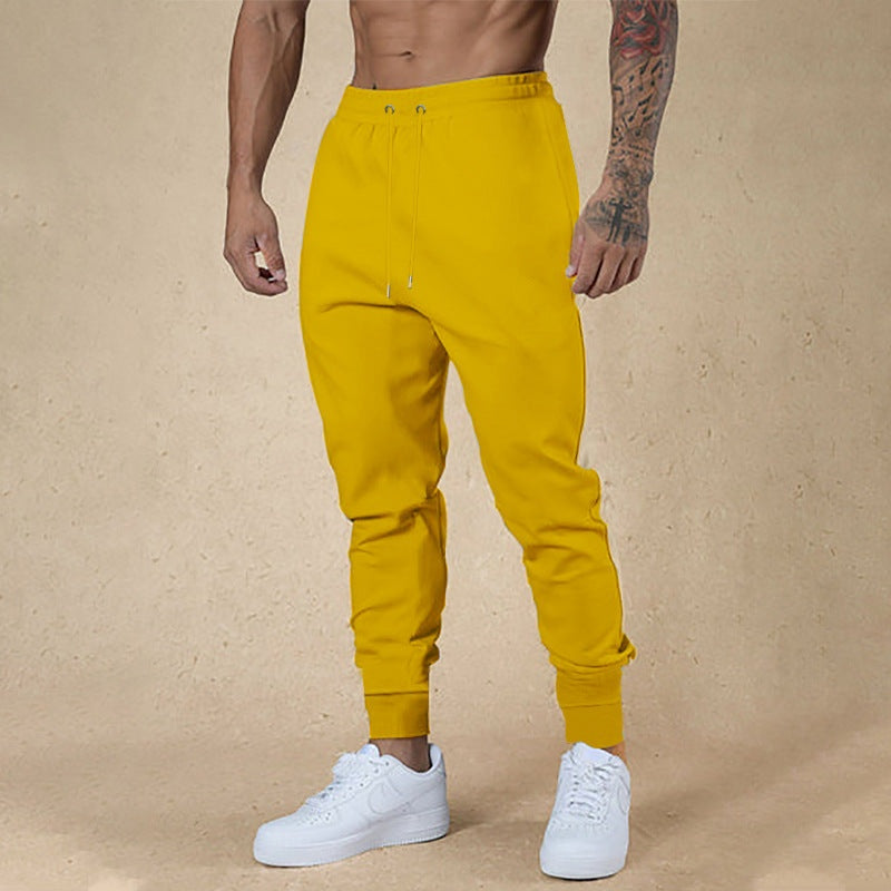 Men's Cotton Sweatpants Elastic Waist