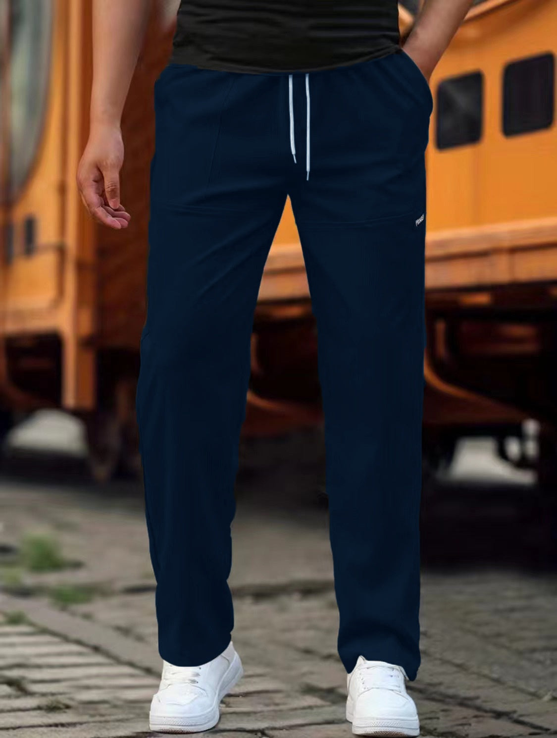 Raymond | Men's Straight Fit Sweatpants Elastic Waistband