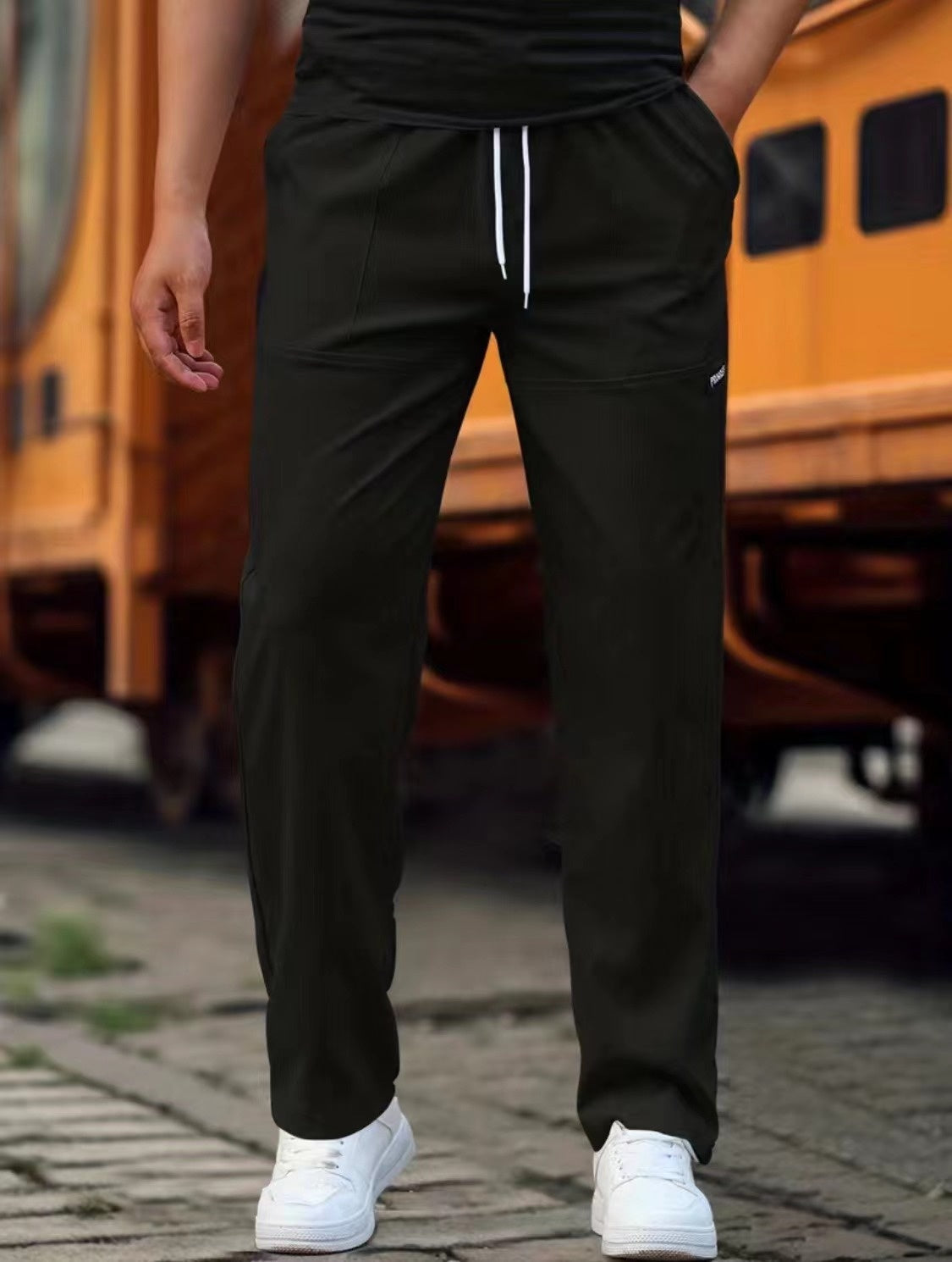 Raymond | Men's Straight Fit Sweatpants Elastic Waistband