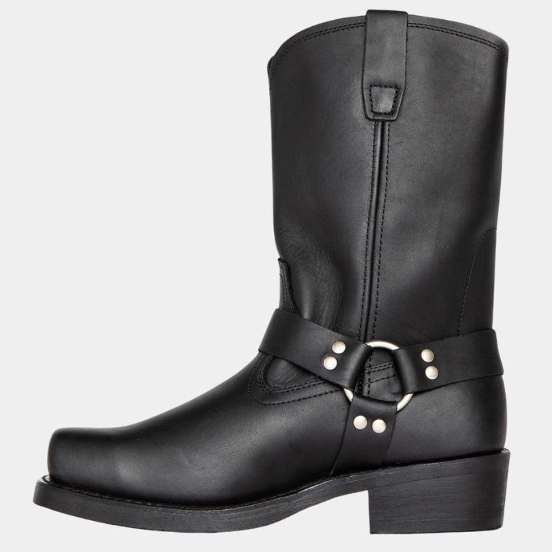 Aiden | Men's Leather Cowboy Boots Tall Buckle Western
