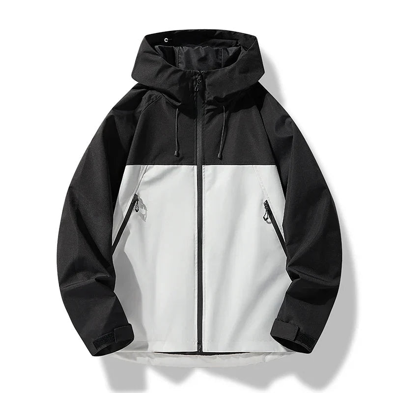Men's Softshell Winter Jacket Hooded Waterproof