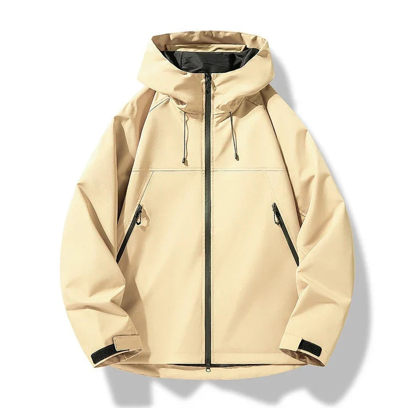 Men's Softshell Winter Jacket Hooded Waterproof
