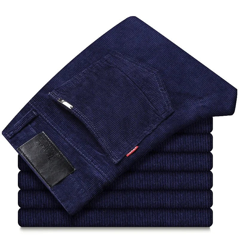 Andrew | Men's Corduroy Pants Straight Fit Dress Pants