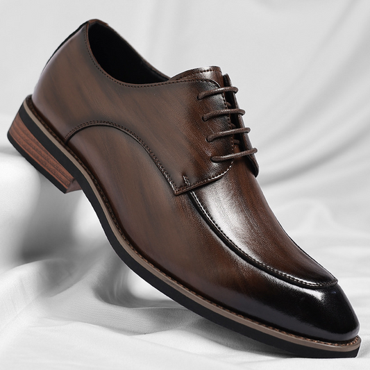 Desmond | Men's Genuine Leather Oxford Shoes Lace Up Dress
