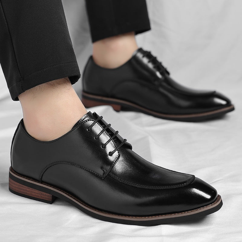 Desmond | Men's Genuine Leather Oxford Shoes Lace Up Dress