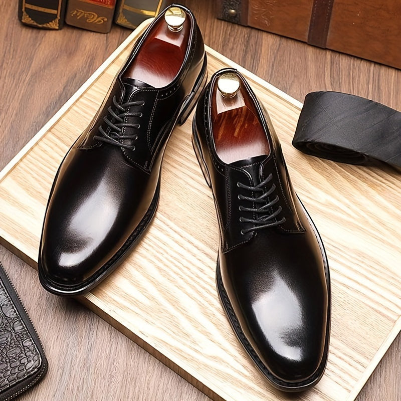 Noah | Men's Leather Derby Shoes Lace Up Oxford Style