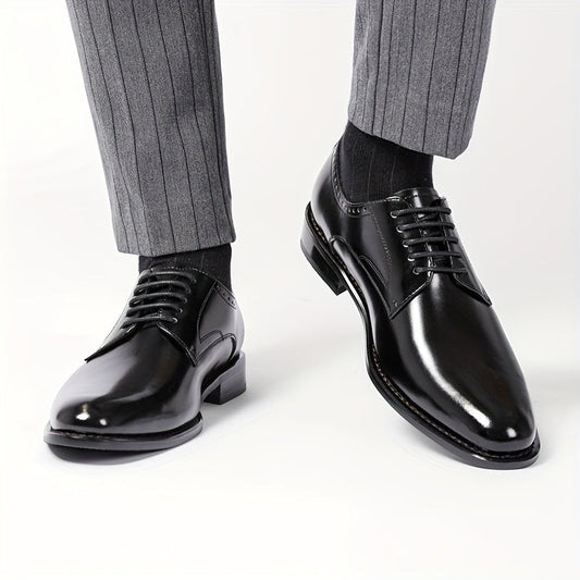 Noah | Men's Leather Derby Shoes Lace Up Oxford Style