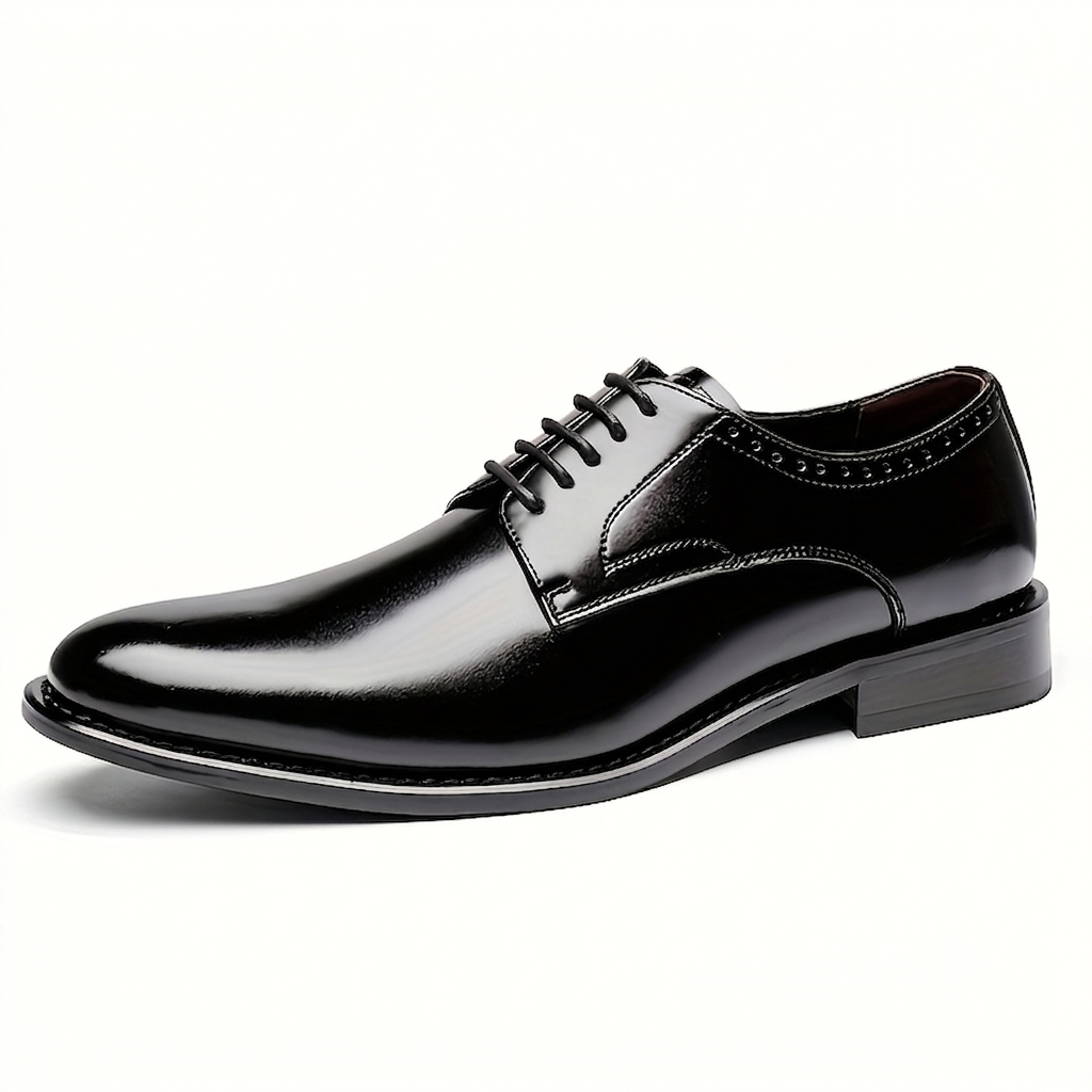 Noah | Men's Leather Derby Shoes Lace Up Oxford Style