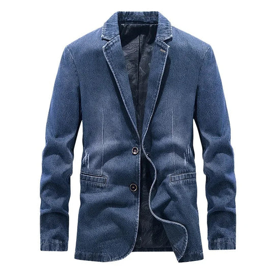 Arthur | Men's Denim Jacket Blazer Style Jean Jacket