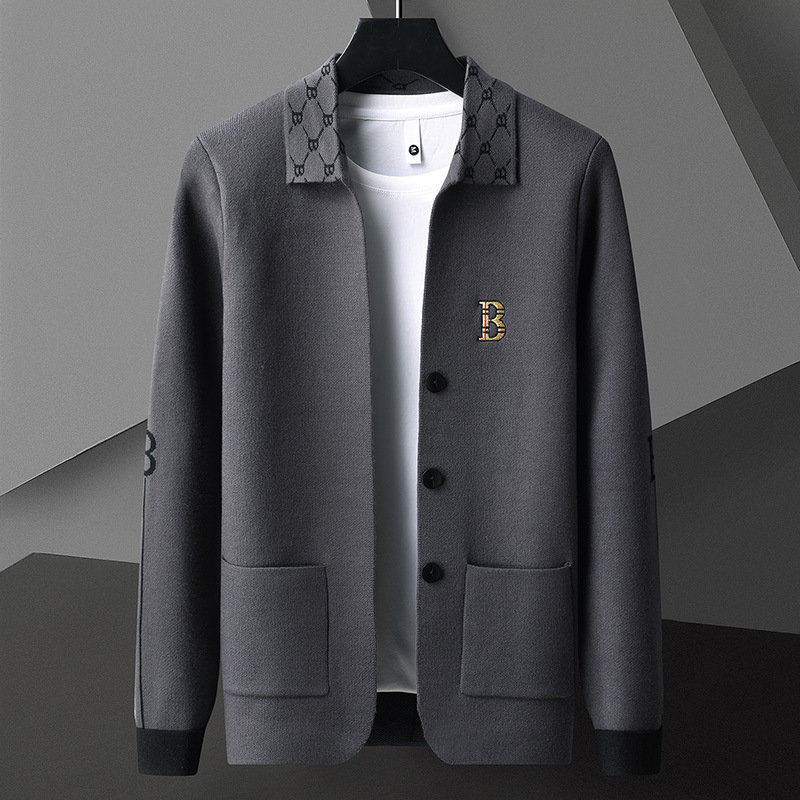 Joseph | Men's Knit Cardigan Sweater Shawl Collar Button Up