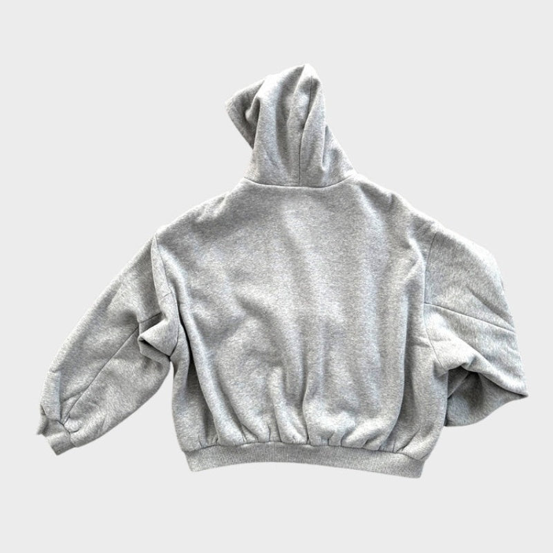 Adam | Men's Reversible Plaid Hoodie Sweatshirt Oversized