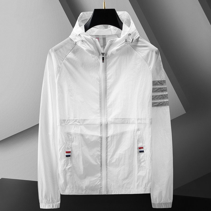 Dylan | Men's Hooded Varsity Jacket Windbreaker