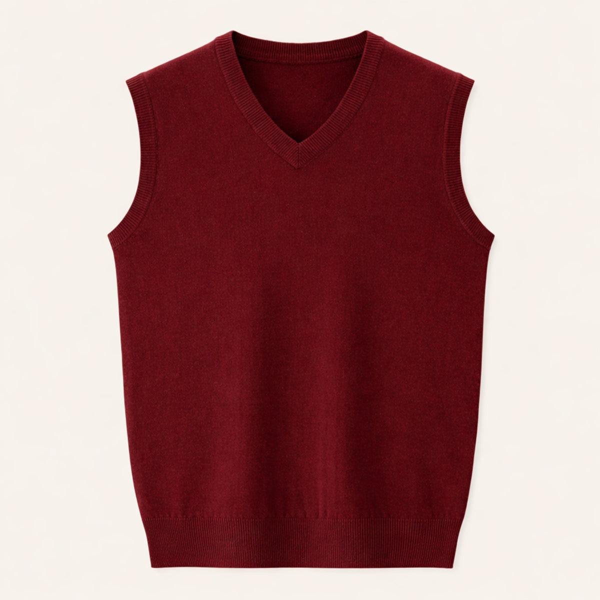 Brett | Men's Classic Sweater Vest V Neck Knit