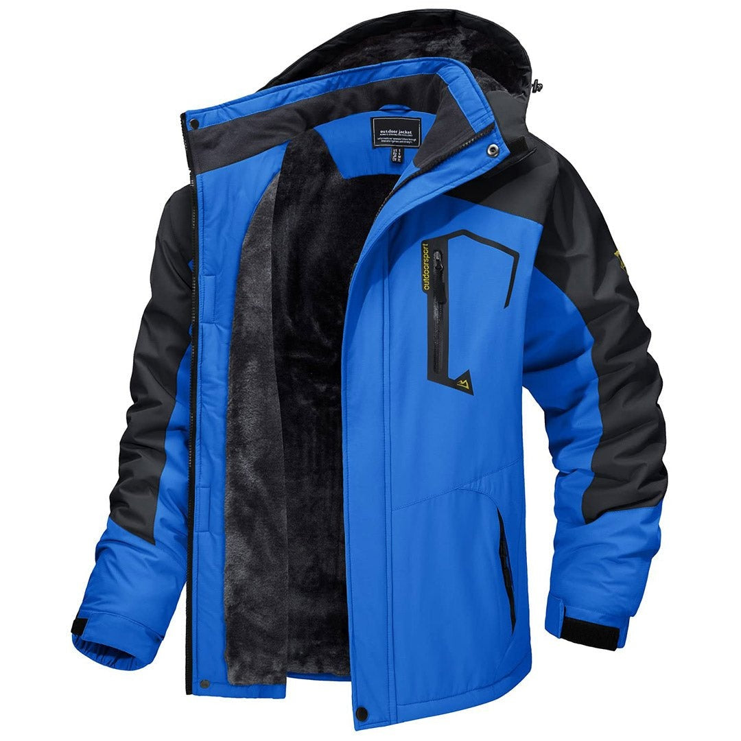 Josiah | Men's Winter Waterproof Lined Anorak Jacket Hooded