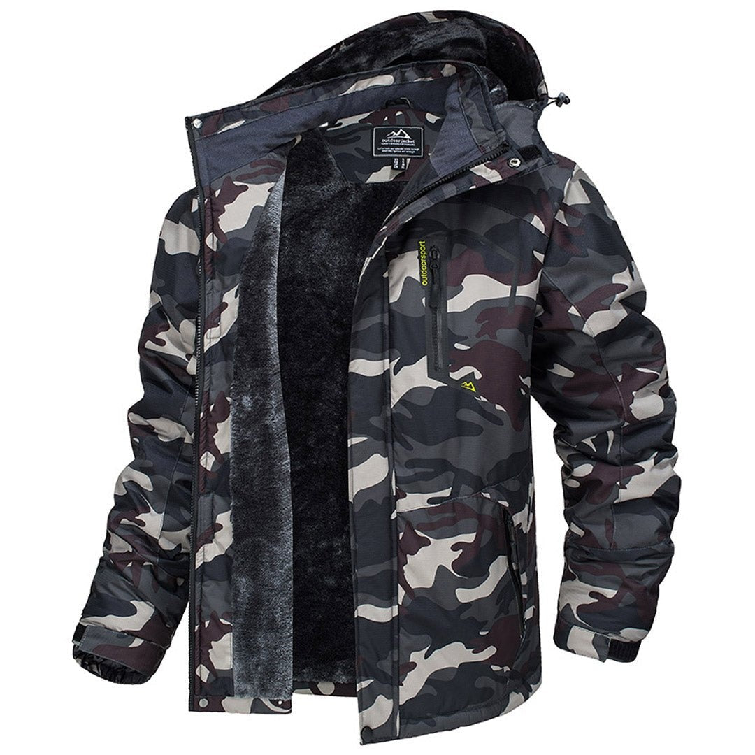 Josiah | Men's Winter Waterproof Lined Anorak Jacket Hooded
