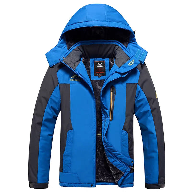 Josiah | Men's Winter Waterproof Lined Anorak Jacket Hooded