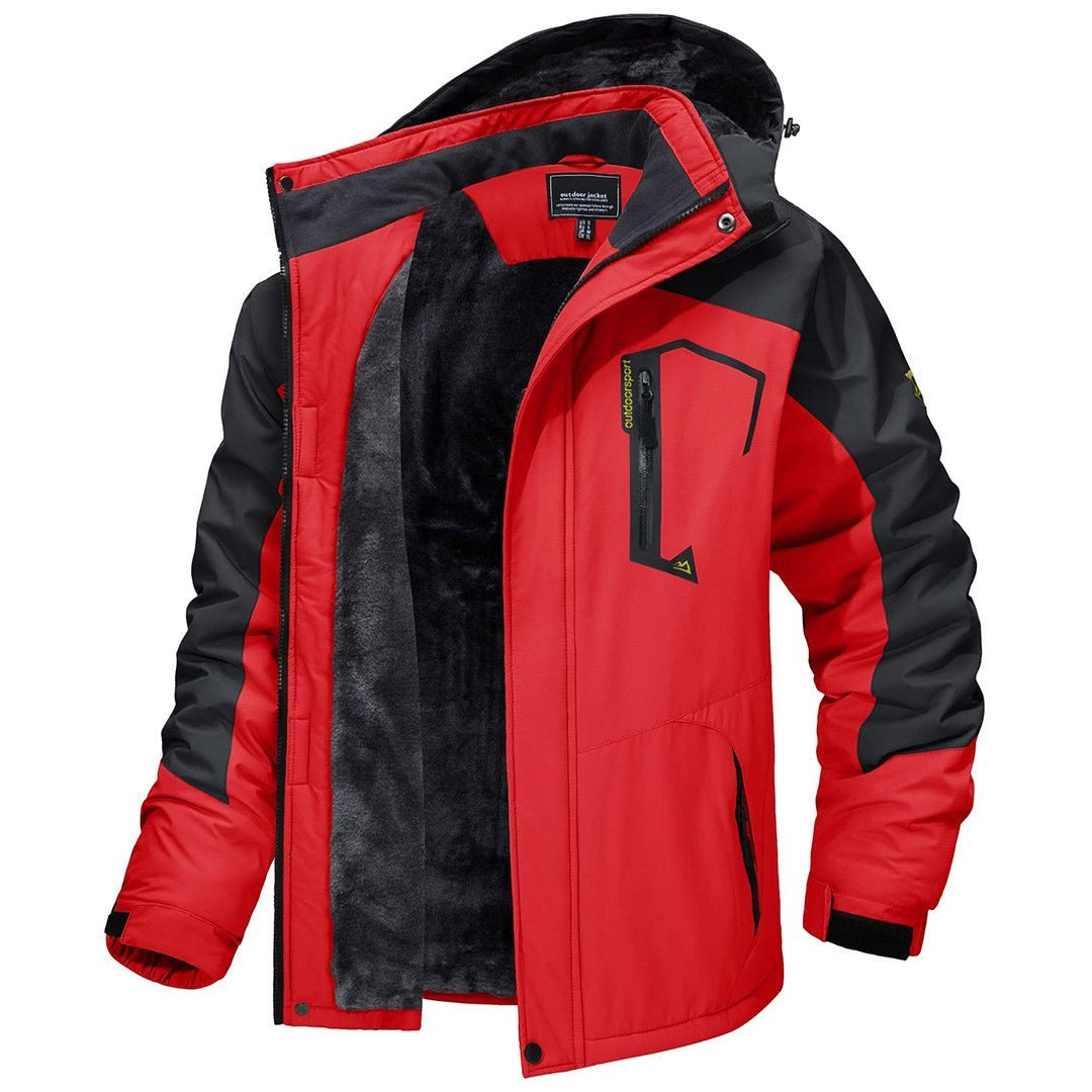 Josiah | Men's Winter Waterproof Lined Anorak Jacket Hooded