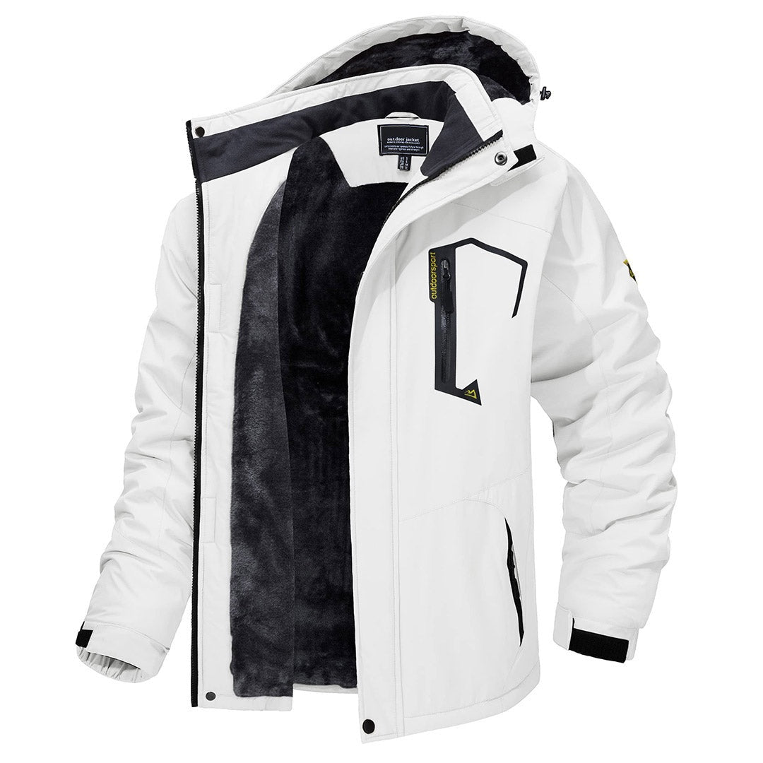 Josiah | Men's Winter Waterproof Lined Anorak Jacket Hooded