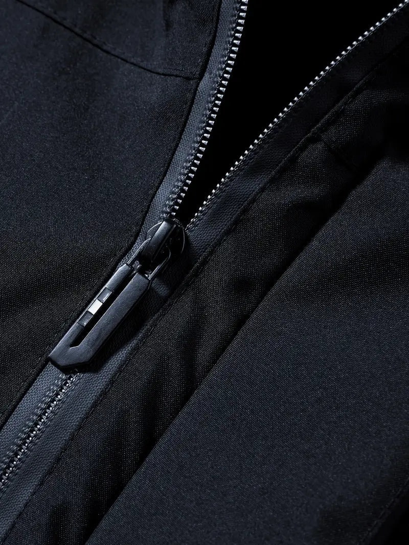 Jesse | Men's Winter Water Resistant Parka Jacket Fleece Lined Hooded