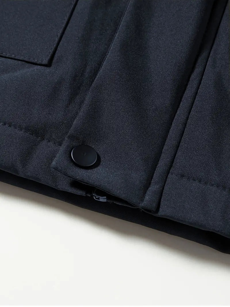 Jesse | Men's Winter Water Resistant Parka Jacket Fleece Lined Hooded