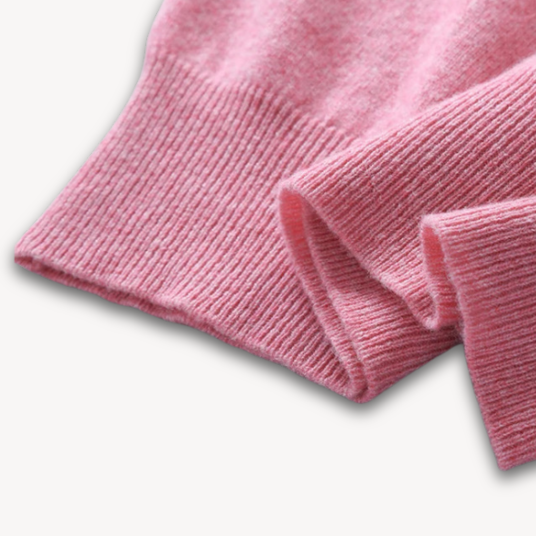 Men's Cashmere Sweater V Neck Long Sleeve