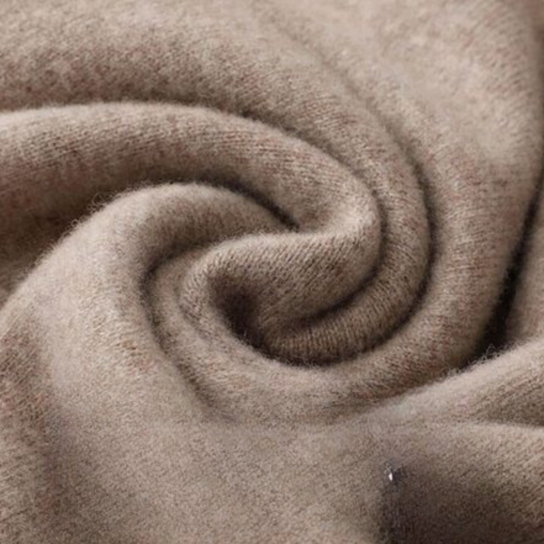 Men's Cashmere Sweater V Neck Long Sleeve