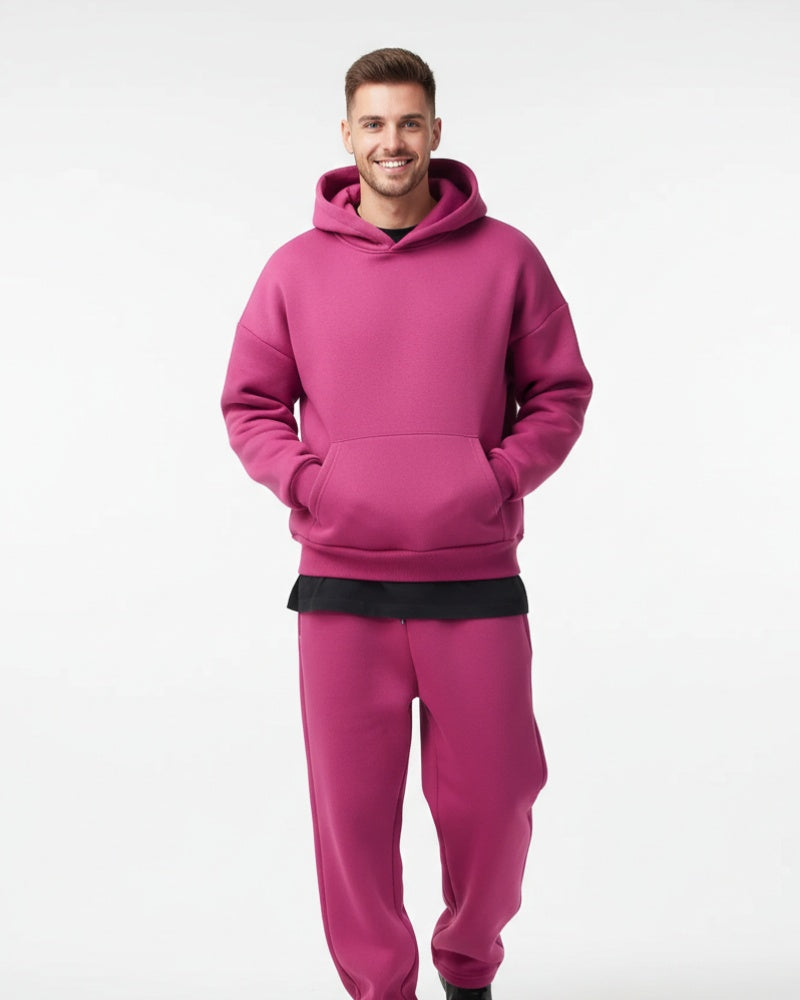 Men's 2 Piece Sweatsuit Hoodie and Sweatpants Tracksuit