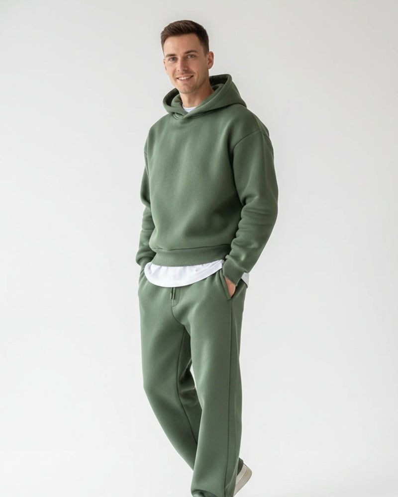 Men's 2 Piece Sweatsuit Hoodie and Sweatpants Tracksuit